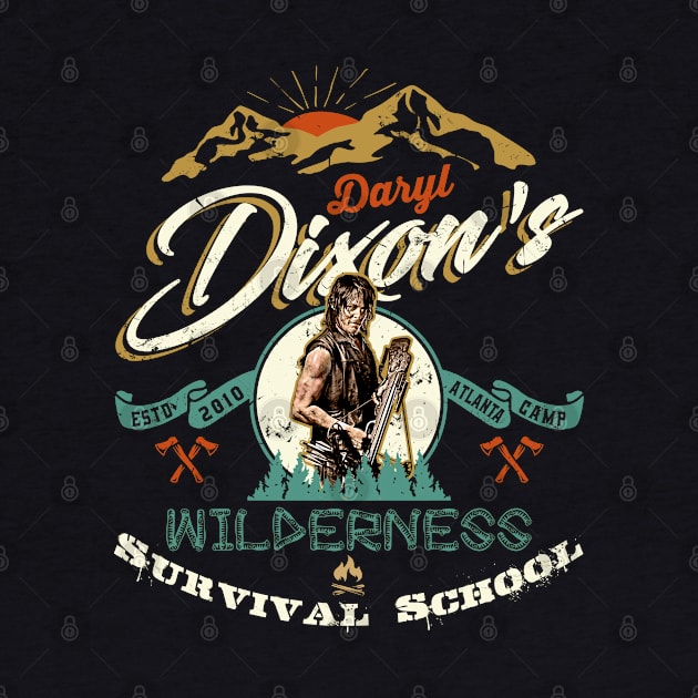 Dixon's Wilderness Survival School by Alema Art